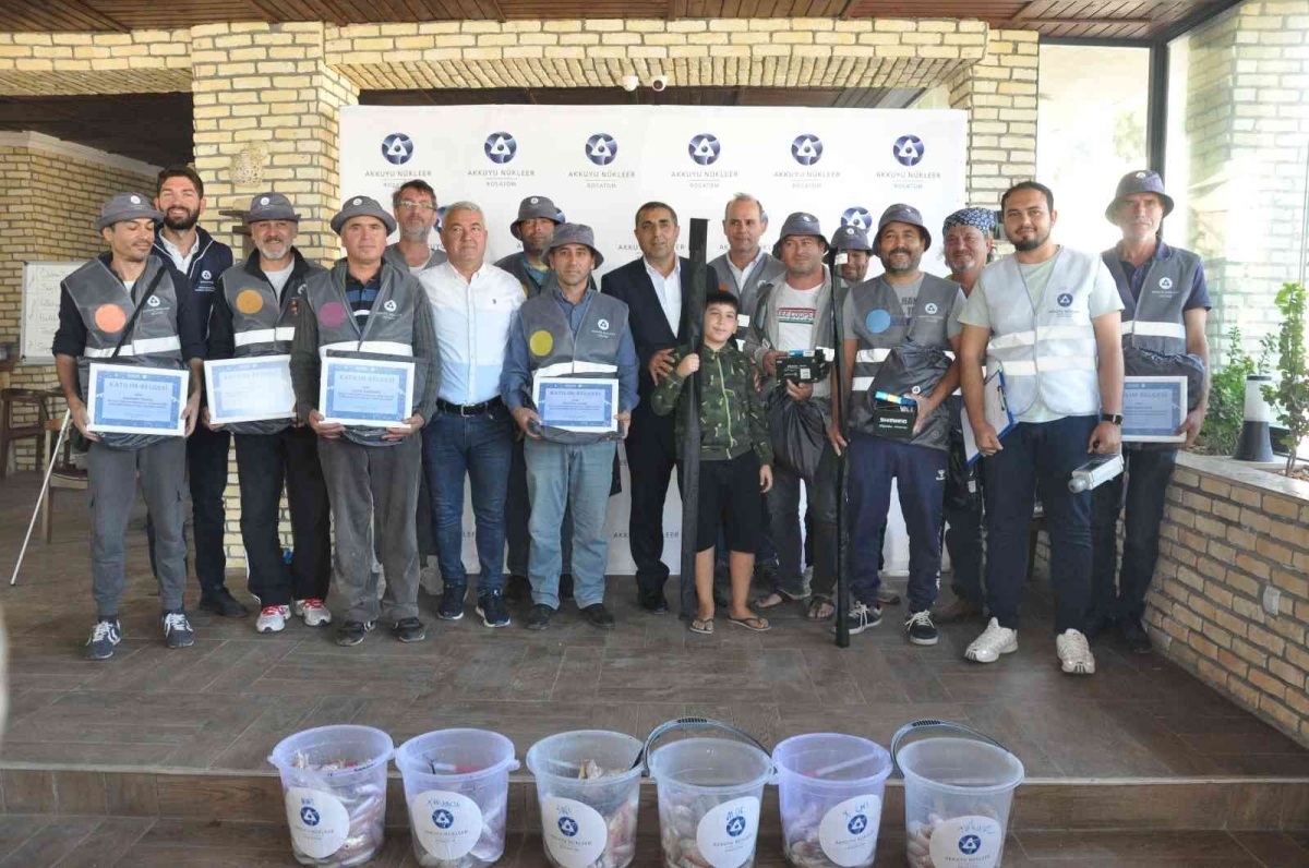 Akkuyu Nükleer A.Ş. tarafından balıkçılık avı turnuvası düzenlendi
