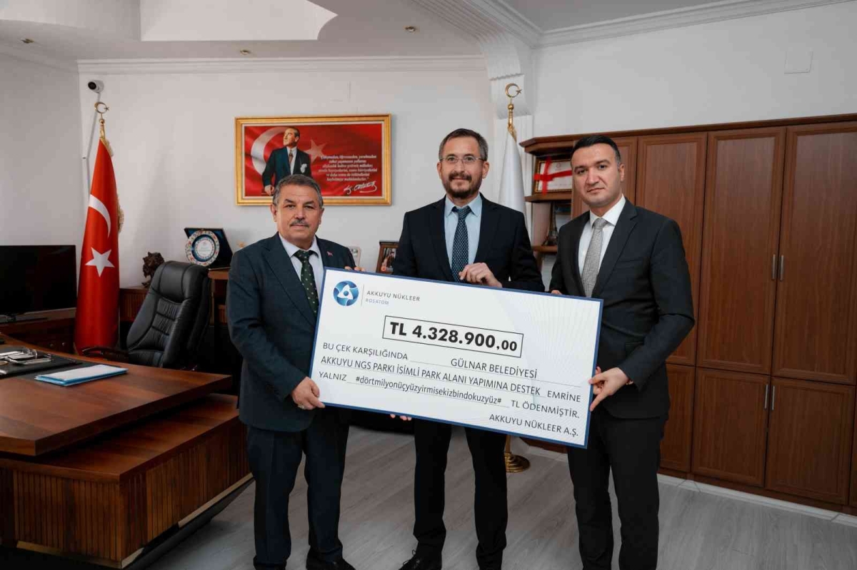 Akkuyu Nükleer A.Ş.’den 10 milyon liralık sosyal proje desteği
