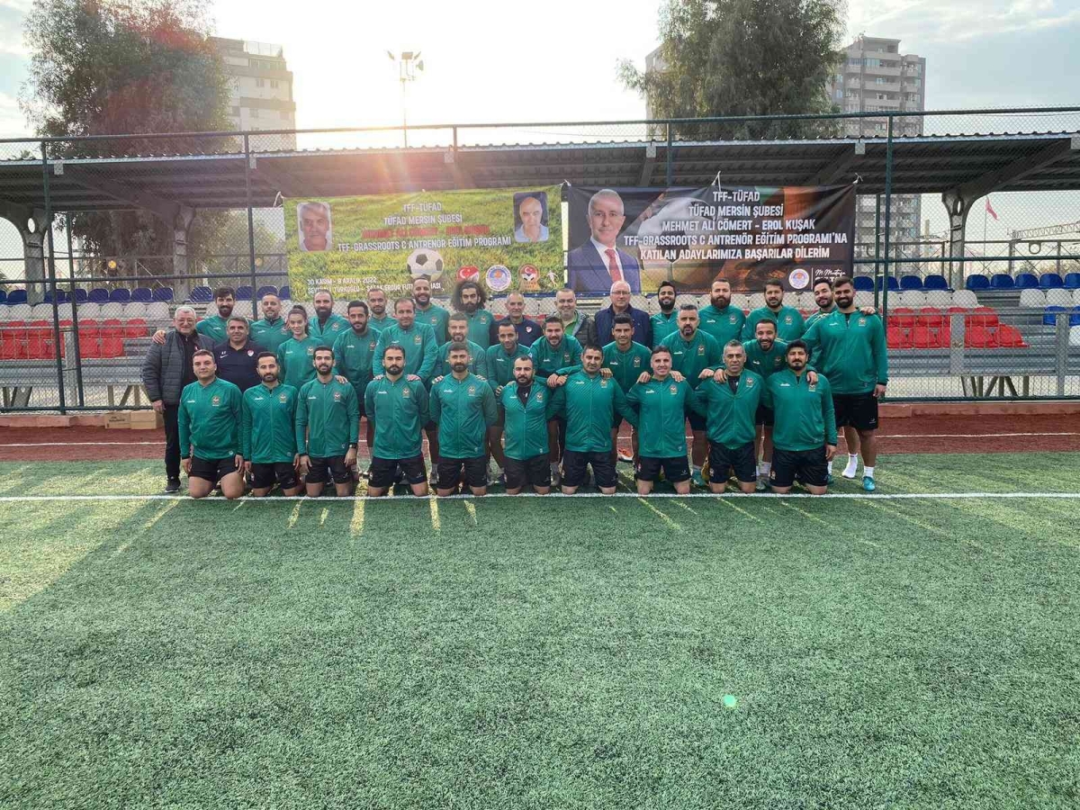 TFF Grassroots C Antrenör Eğitim Programı, Mersin’de sona erdi
