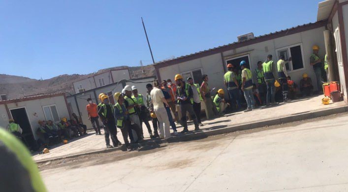 Akkuyu NGS işçiler yemekten zehirlendi 
