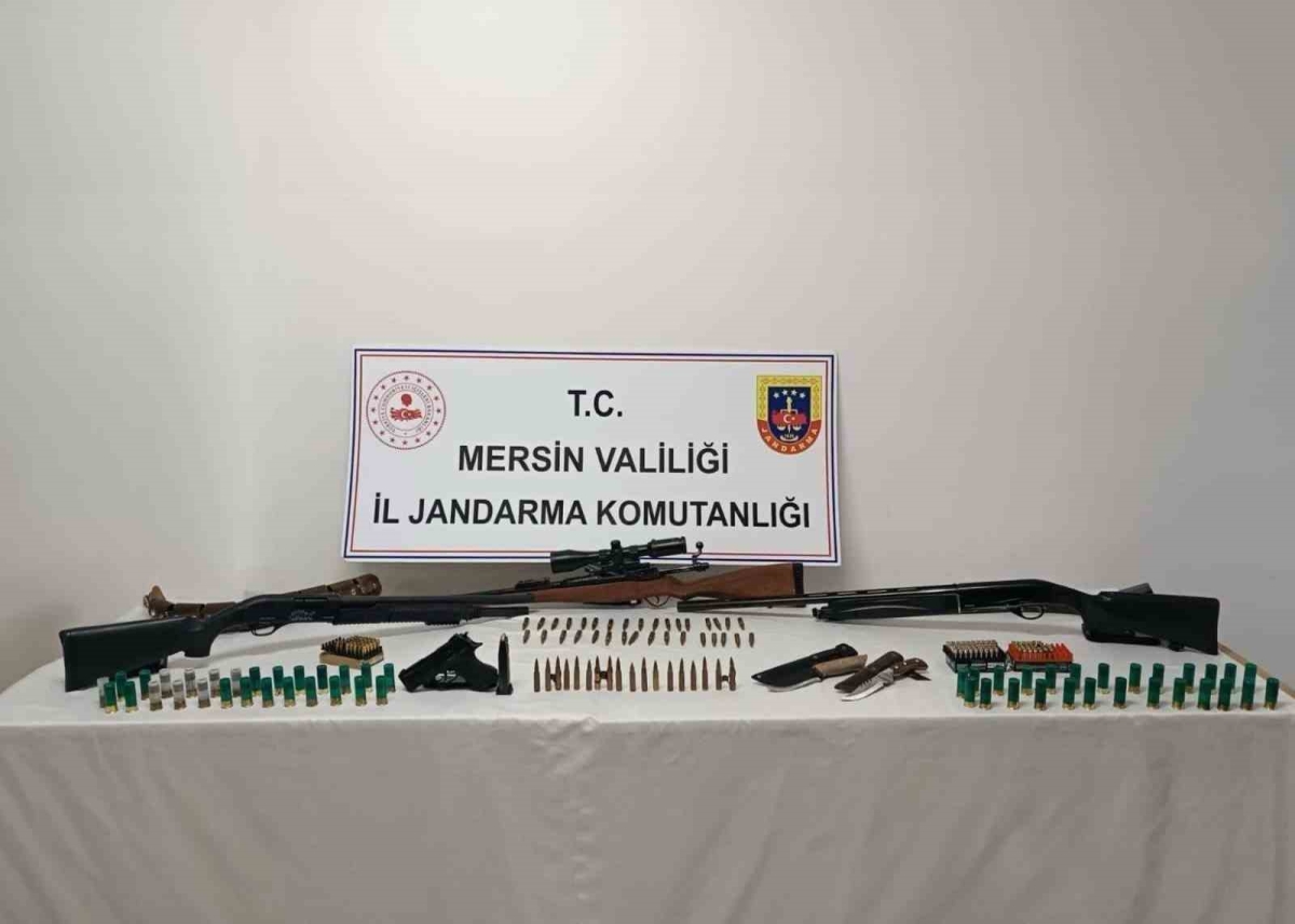 Mersin’de silah kaçakçılığı operasyonu: 1 gözaltı
