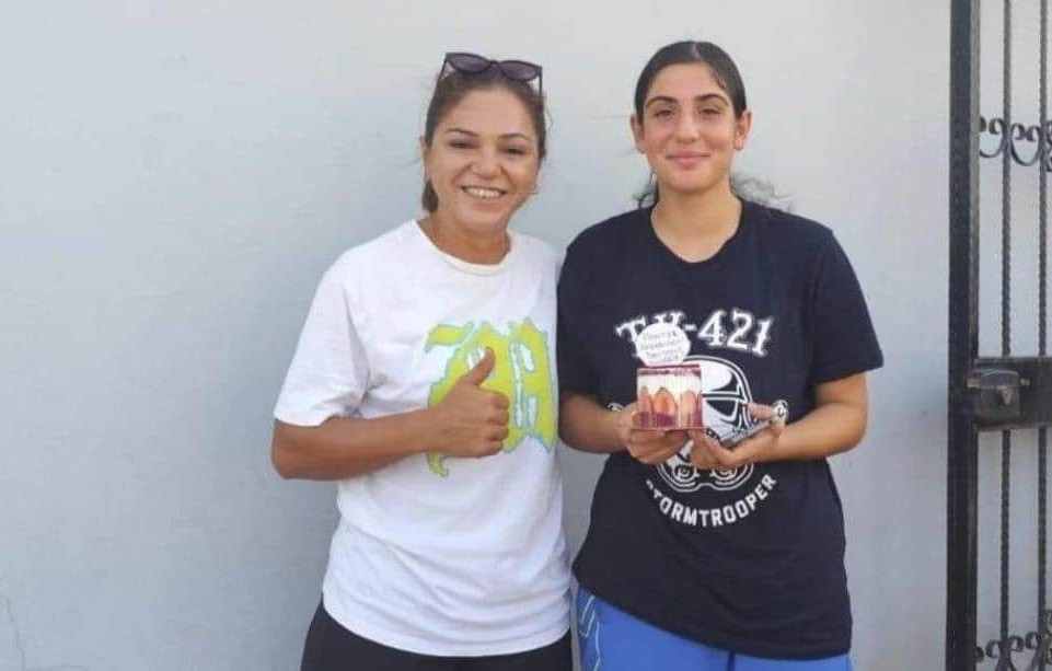 Mersinli kaleci Asya Tan, U15 Futbol Milli takımına davet edildi
