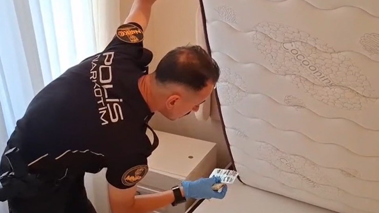 Mersin’deki uyuşturucu operasyonu
