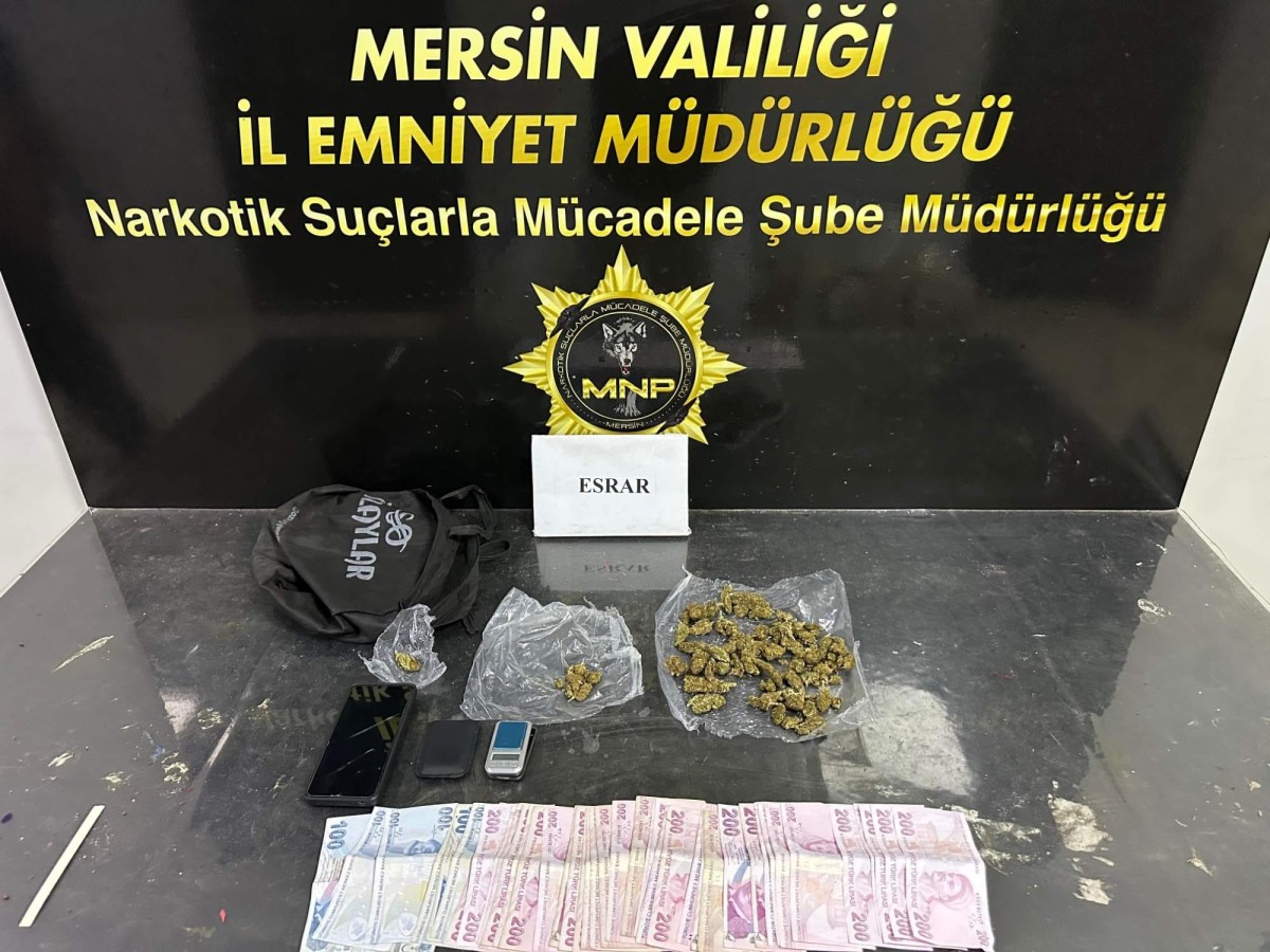 Mersin’de torbacı operasyonu: 3 tutuklama