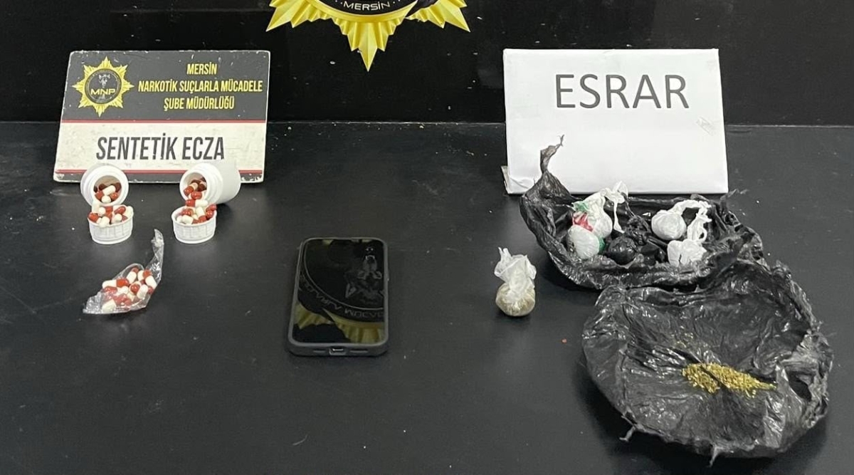 Mersin’de uyuşturucu operasyonu: 1 tutuklama