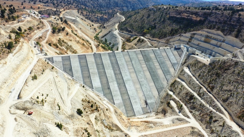  Aksıfat Barajı'nın yüzde 83'ü tamamlandı   