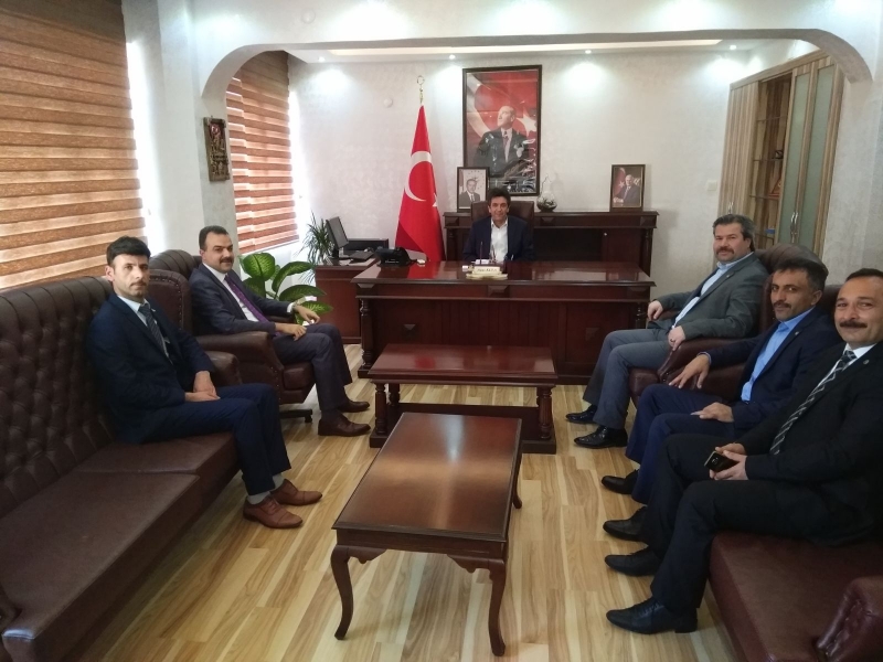 Alperen Ocakları Genel Başkanı ve BBP’li yöneticilerden Kaymakam Kula’ya Ziyaret