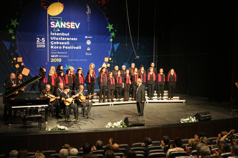 Çağdaş Türk Müziği Korosu ve Çocuk Korosu SANSEV’de