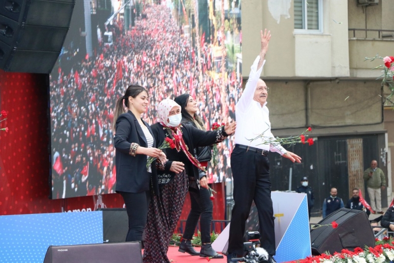 CHP Lideri Kılıçdaroğlu'nun Mersin mitingi 
