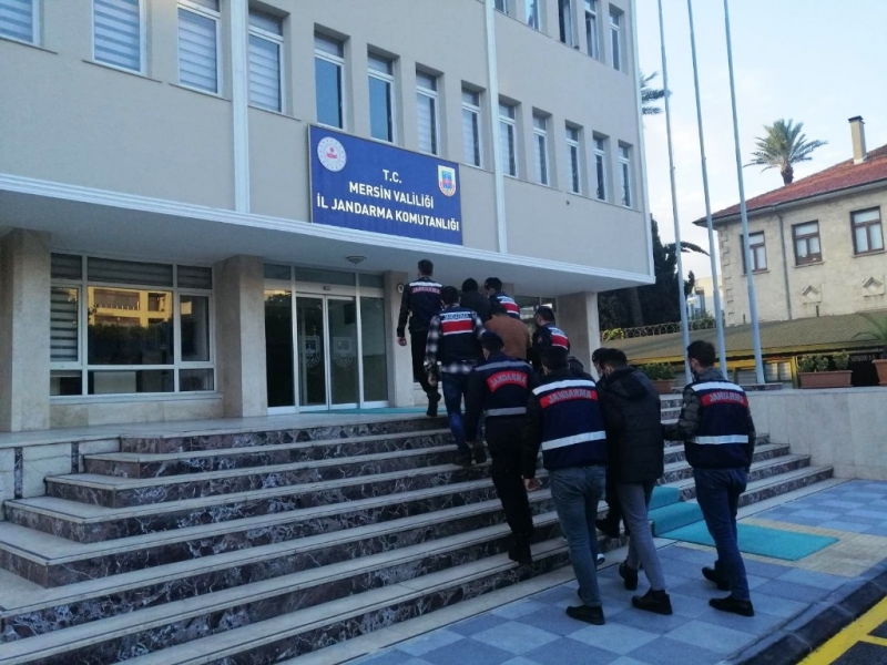  Mersin'de DEAŞ operasyonu 6 gözaltı 