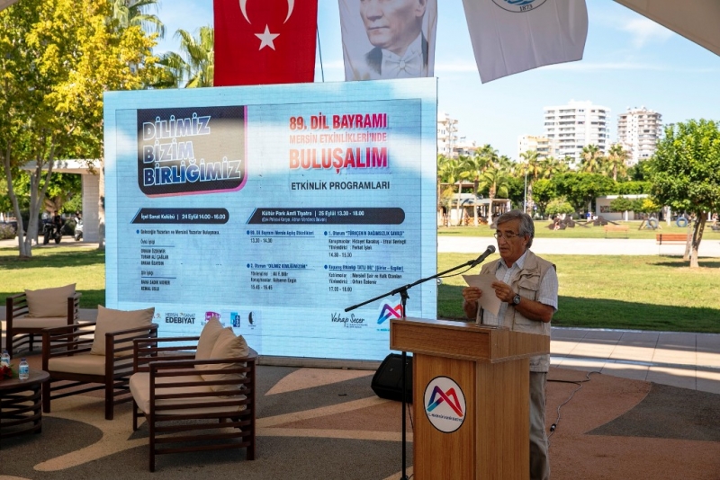 Mersin'de Türk Dil Bayramı kutlandı   