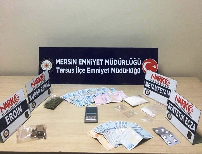  Mersin'de uyuşturucu operasyonu 18 gözaltı   