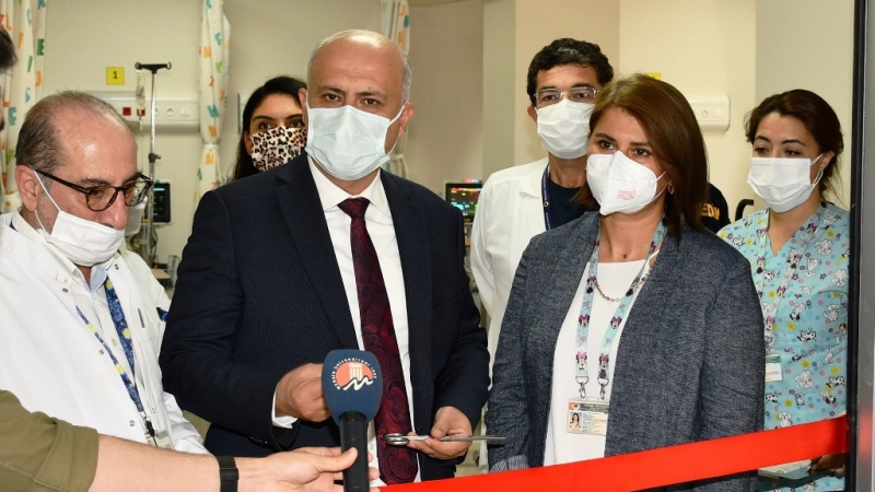  MEÜ Tıp Fakültesi Hastanesi Çocuk Acil Ek Servisi hizmete açıldı   