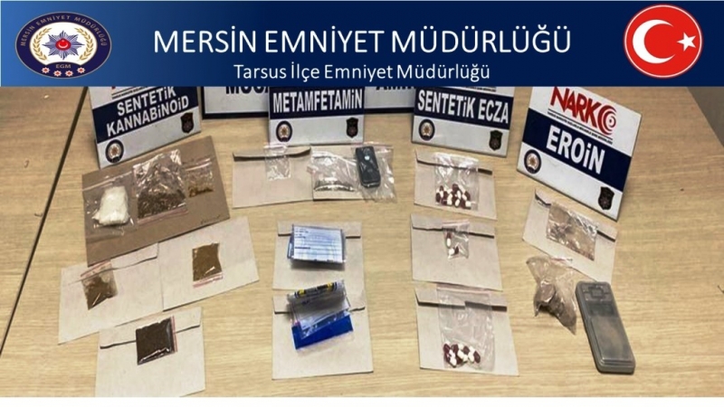  Tarsus'ta çeşitli suçlardan aranan 65 kişi yakalandı 