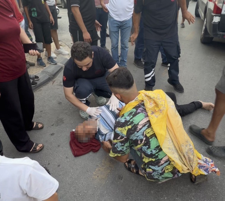 Motosikletin çarptığı yaşlı adamın eşi gözyaşlarına boğuldu
