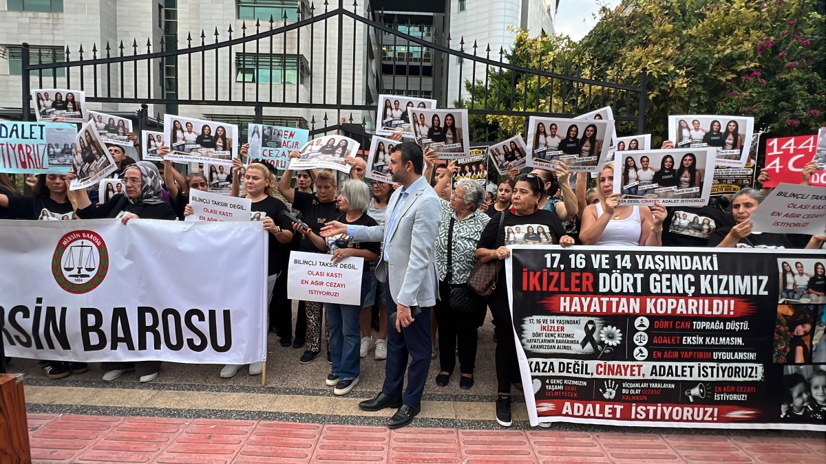 Mersin’de 4 kız çocuğunun öldüğü kazada sanık tahliyesini istedi